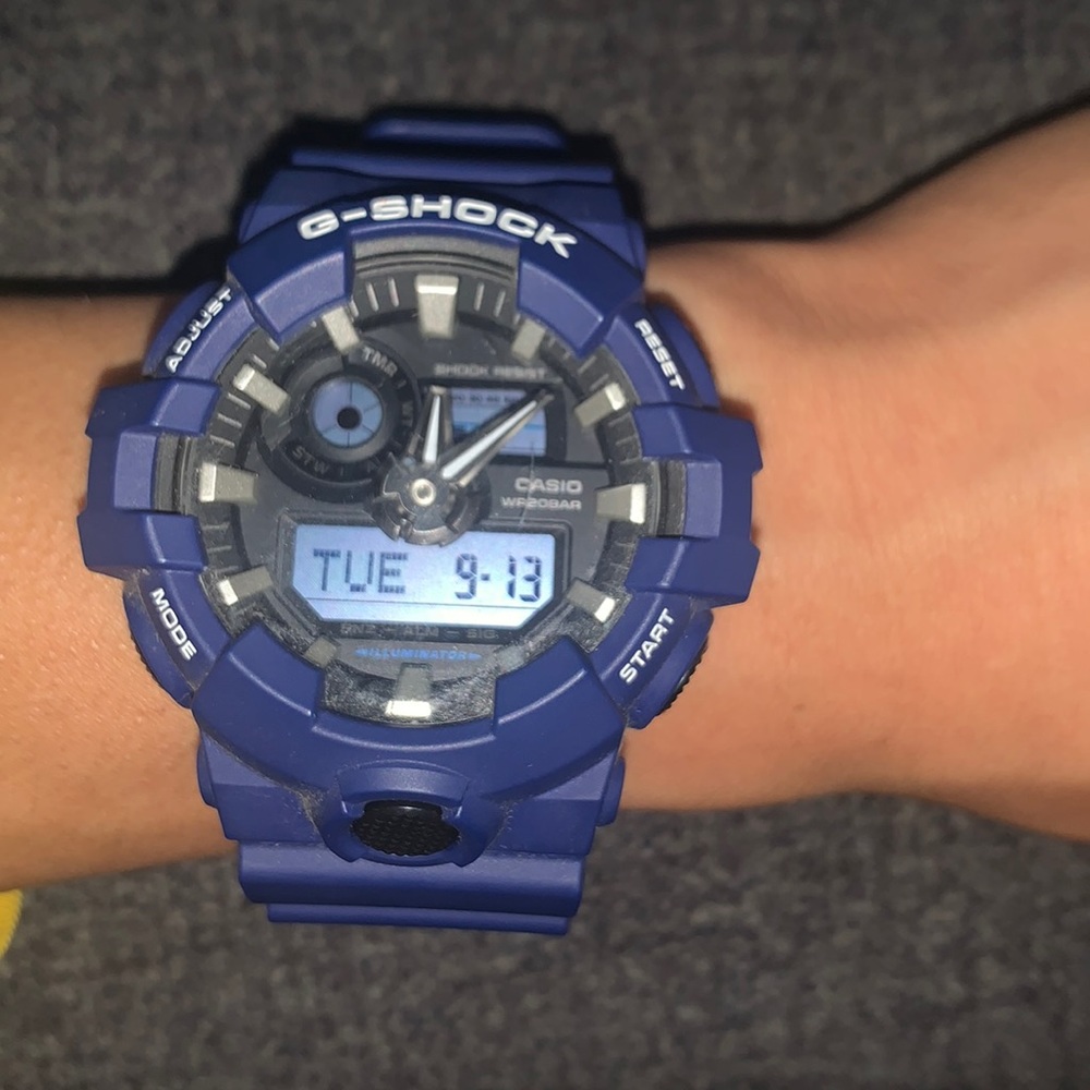 Blue GSHOCK Watch